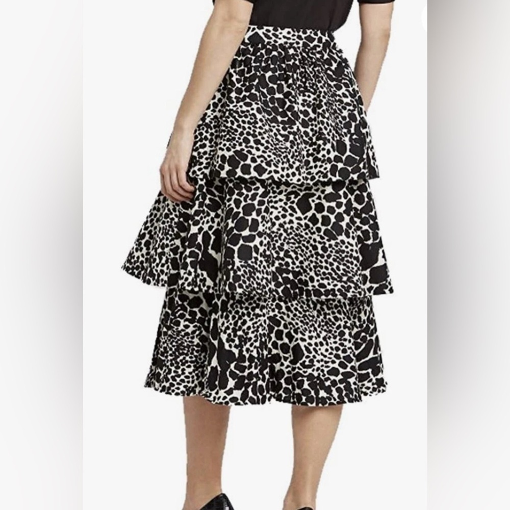 Who What Wear Tiered Skirt